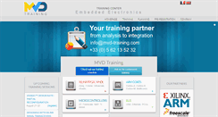 Desktop Screenshot of mvd-training.com