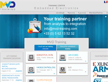 Tablet Screenshot of mvd-training.com